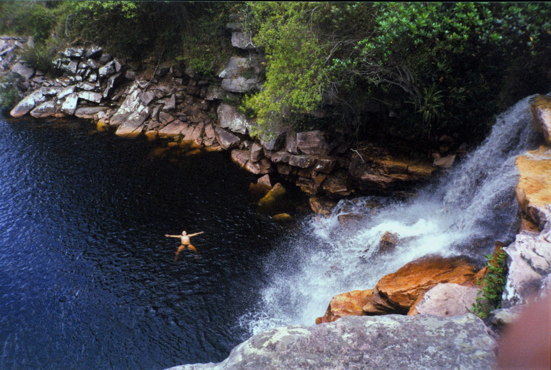 Cachoeira do diabo, chapada diamantina