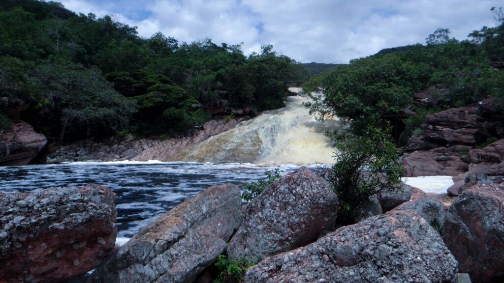 ribeirão do meio lençois chapada bahia